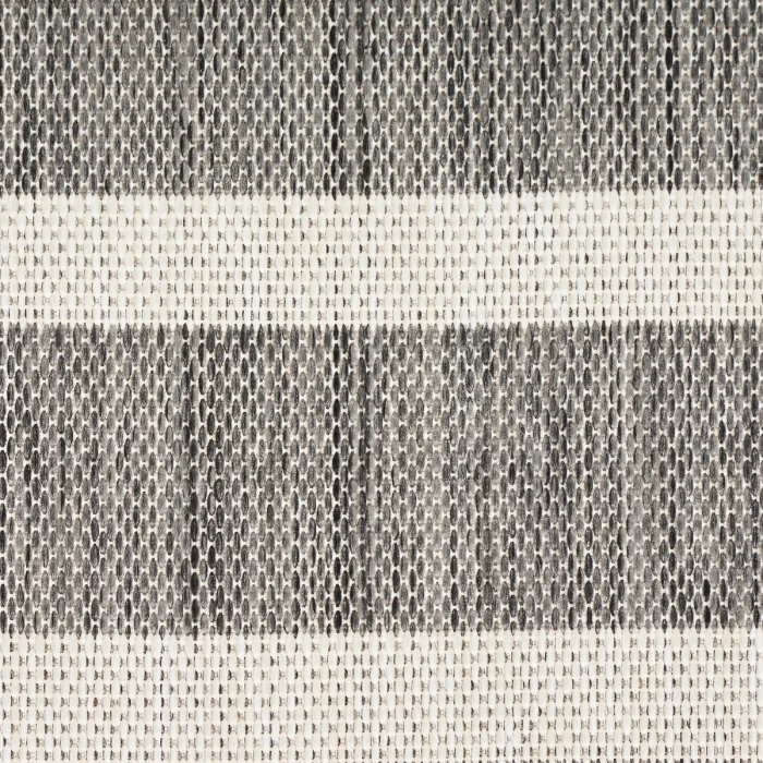 Nourison Positano Charcoal Ivory POS03 6 ft. X 9 ft. Rect. Rug