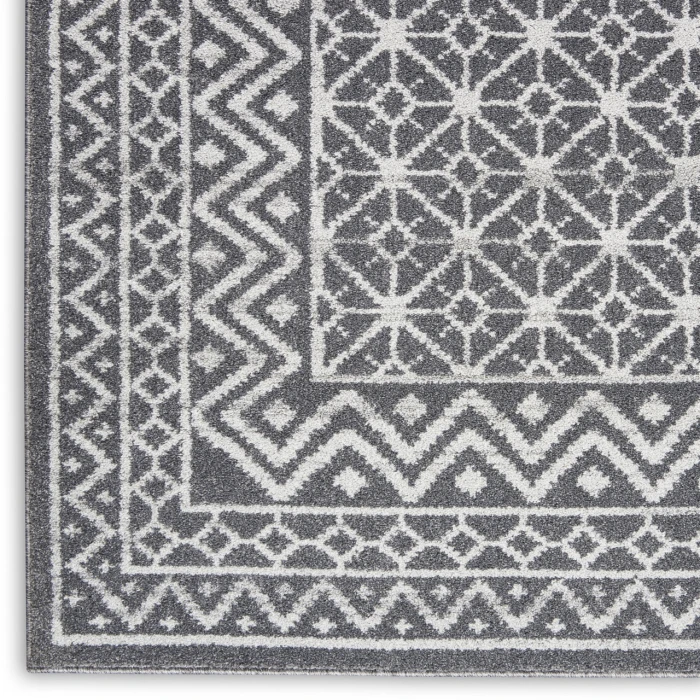Nourison Home Palermo Grey PMR02 5ft.3in. x 7ft.3in. Rect. Rug