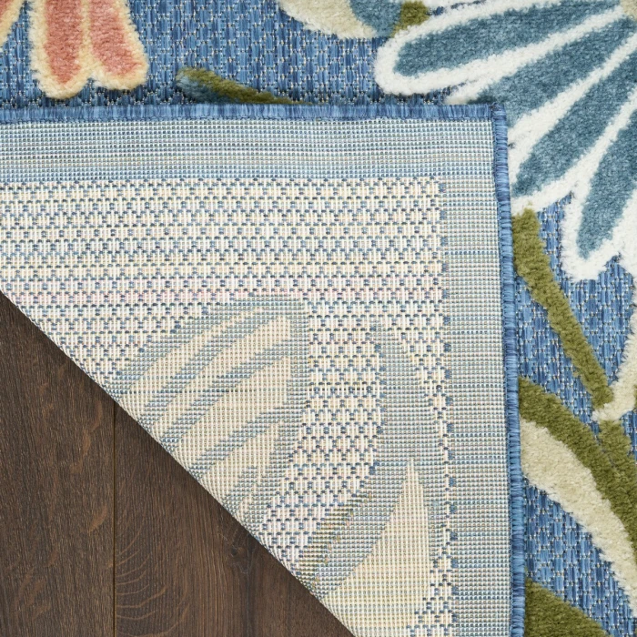 Nourison Aloha Blue Sage ALH33 5 ft. 3 in. X 7 ft. 5 in. Rect. Rug