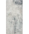 Nourison Dekor Grey Navy DEK07 2 ft. X 4 ft. Rect. Rug