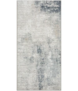 Nourison Home Dekor DEK07 Grey Navy 2 ft. X 4 ft. Area Rug