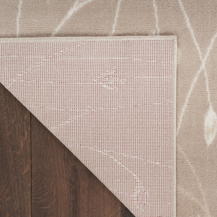 Nourison Grafix Beige GRF15 2 ft. X 6 ft. Rect. Rug