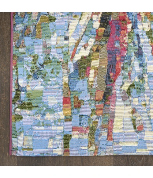Nourison Home Color Splash Multicolored CSP02 7ft.10in. x 9ft.10in. Rect. Rug