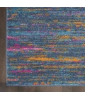 Nourison Passion Blue Multicolor PSN35 5ft.3in. x 7ft.3in. Rect. Rug