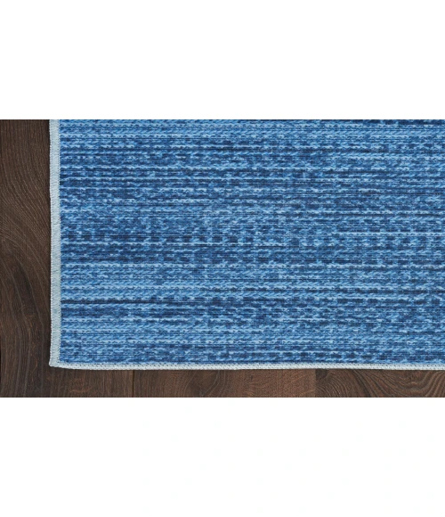 Nourison Nourison Washables Blue NWB03 5 ft. 2 in. X 7 ft. Rectangle Rug