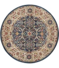 Nourison Home Karisma Blue KAR03 6ft. x Round Round Rug