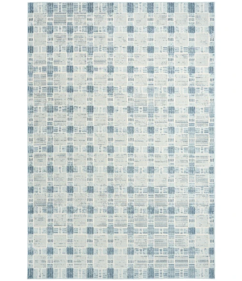 Nourison Nordic Blue NRC14 5 ft. X 7 ft. Rect. Rug