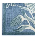Nourison Aloha Blue ALH33 5 ft. 3 in. X 7 ft. 5 in. Rect. Rug