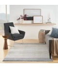 Nourison Astra Machine Washable Area Rug ASW04 Ivory Blue