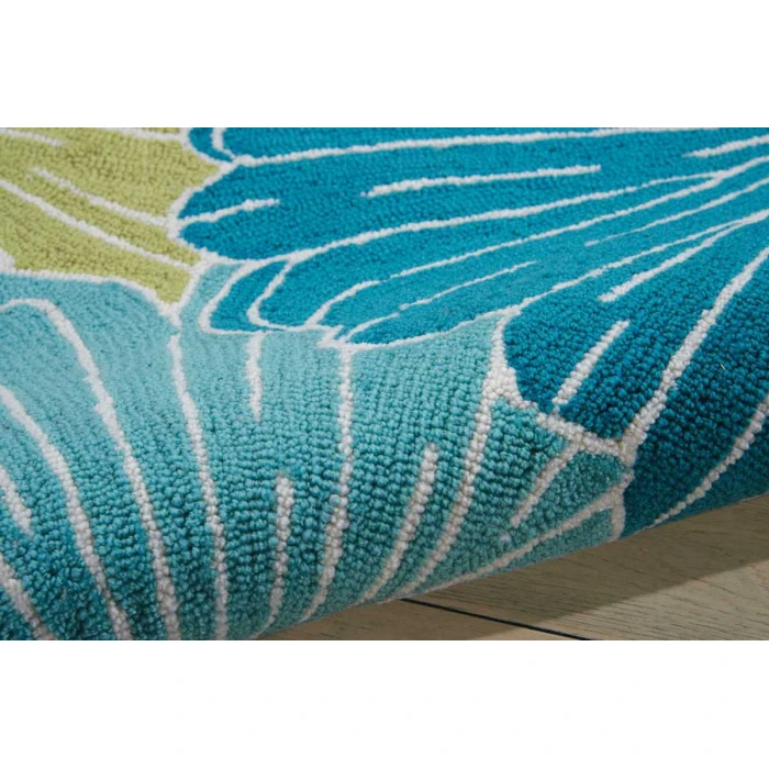 Nourison Fantasy Area Rug FA25 Seafoam