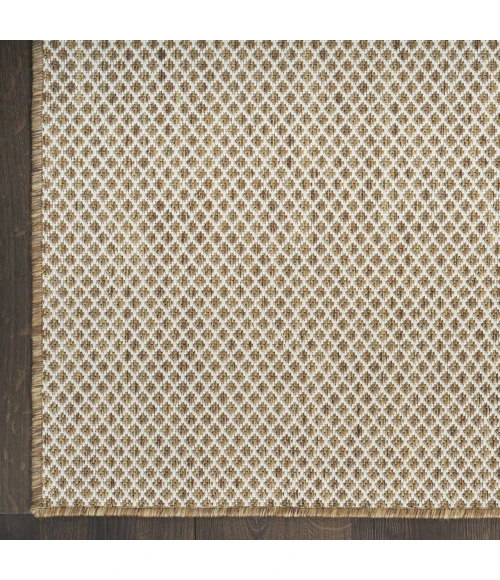Nourison Home Courtyard Tan COU01 2ft.2in. x 10ft. Rect. Rug
