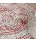 Nourison Vintage Kashan Area Rug VKA07-Red/Ivory