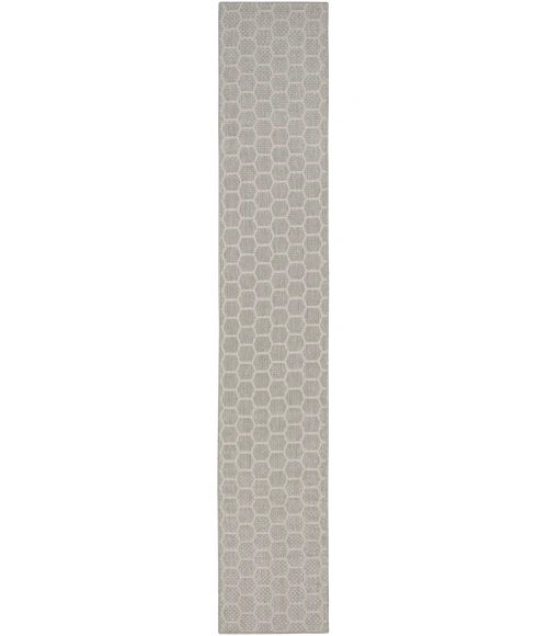 Nourison Twist Reversible Grey TWS01 12 ft. Rect. Rug
