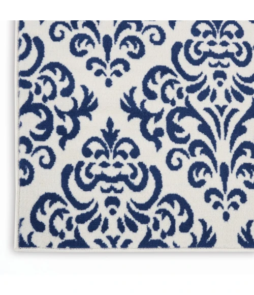 Nourison Grafix Area Rug GRF06-White Blue