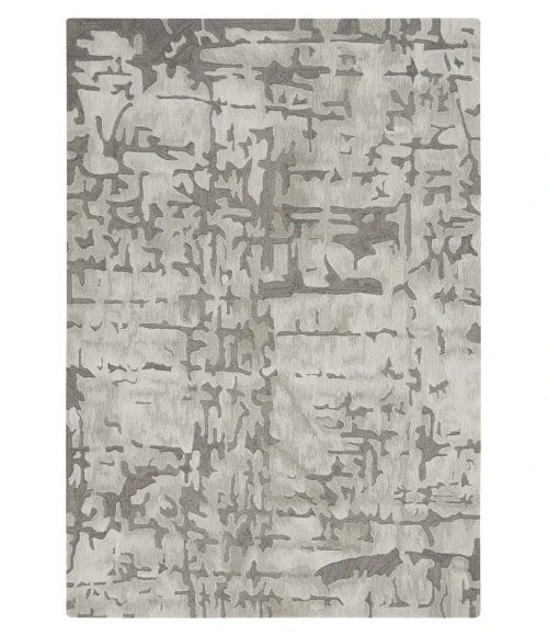 Nourison Symmetry Area Rug SMM03-Ivory/Taupe