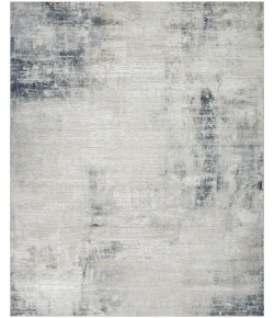 Nourison Home Dekor DEK07 Grey Navy 7 ft. 10 in. X 9 ft. 10 in. Area Rug