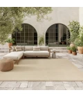 Nourison Tulum Cream TLM02 9 ft. X 12 ft. Rect. Rug