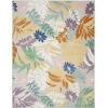 Nourison Suncoast Multicolor SNC02 9ft. x 12ft. Rect. Rug