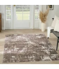 Nourison Dekor Brown DEK11 5 ft. 3 in. X 7 ft. Rect. Rug