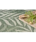 Nourison Garden Oasis Green Ivory GOA01 4 ft. X 6 ft. Rectangle Rug