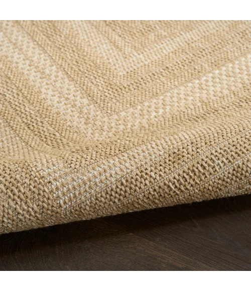 Nourison Tulum Taupe Ivory TLM04 2 ft. 2 in. X 8 ft. Rect. Rug