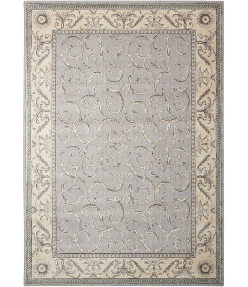 Nourison Somerset Area Rug ST02-Silver