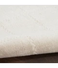 Nourison Serenity Home Ivory Cream SRH05 10 ft. X 14 ft. Rect. Rug