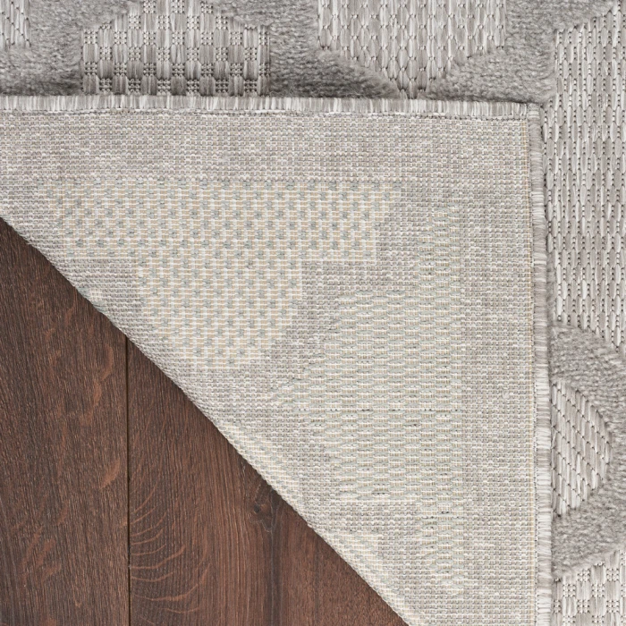 Nourison Easy Care Area Rug NES01 Silver Grey