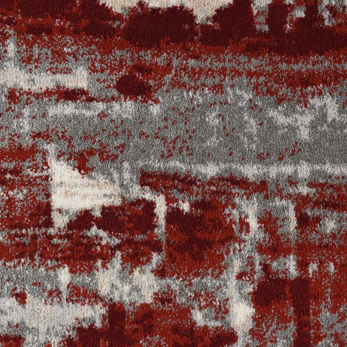 Nourison Maxell Runner Area Rug MAE14-Ivory/Red