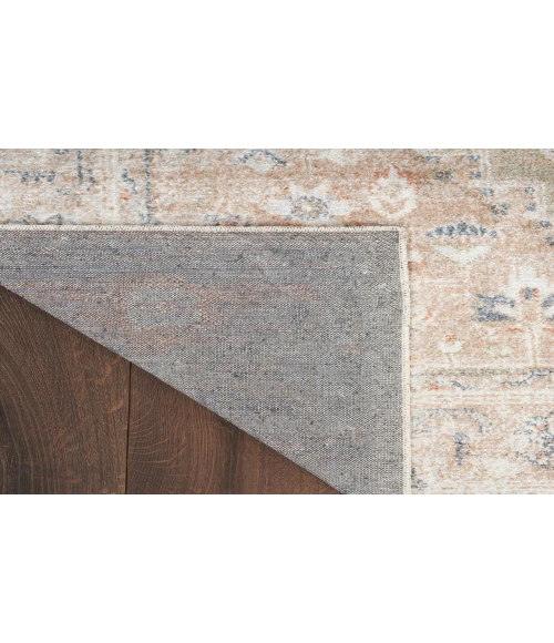 Nourison Astra Machine Washable Sage Multicolor ASW11 2 ft. X 6 ft. Rectangle Rug