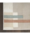 Nourison Thalia Ivory Multicolor THL02 5ft.3in. x 7ft.3in. Rect. Rug