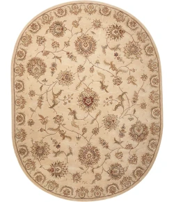 Nourison Home Nourison 2000 Beige 2421 7ft.6in. x 9ft.6in. Oval Oval Rug