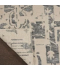 Nourison Silk Shadows Ivory Grey SHA19 2 ft. X 3 ft. Rect. Rug