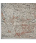 Nourison Rustic Textures Light Grey Rust RUS15 3ft. 11in. x 5ft. 11in. Rect. Rug