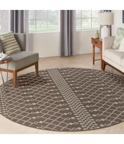 Nourison Home Positano POS02 Natural 6 ft. Round Area Rug