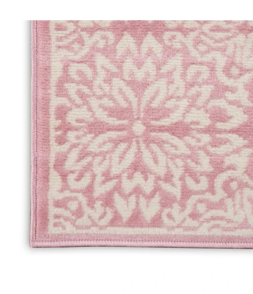 Nourison Jubilant Runner Area Rug JUB06-Ivory/Pink