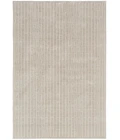 Nourison Washable Charm Silver Ivory WCH02 4 ft. X 6 ft. Rect. Rug