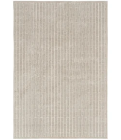 Nourison Home Washable Charm WCH02 Silver Ivory 4 ft. X 6 ft. Area Rug