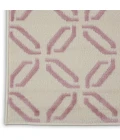 Nourison Jubilant Ivory Pink JUB17 2ft. x 4ft. Rect. Rug