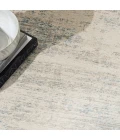 Calvin Klein CK029 Captivating Cream Blue CVT01 3 ft. X 5 ft. Rect. Rug
