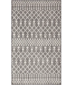Nourison Positano Charcoal POS02 2ft. x 3ft. Rect. Rug