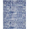 Nourison Home Whimsicle WHS07 Ivory Navy 8 ft. 4 in. X 11 ft. 6 in. Area Rug