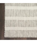 Nourison Positano Grey Ivory POS03 2ft.2in. x 8ft. Rect. Rug