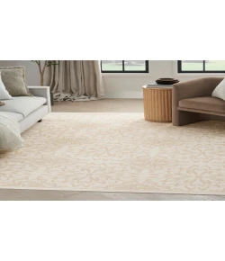 Nourison Home Jubilant JUB06 Ivory Beige 6 ft. X 9 ft. Area Rug