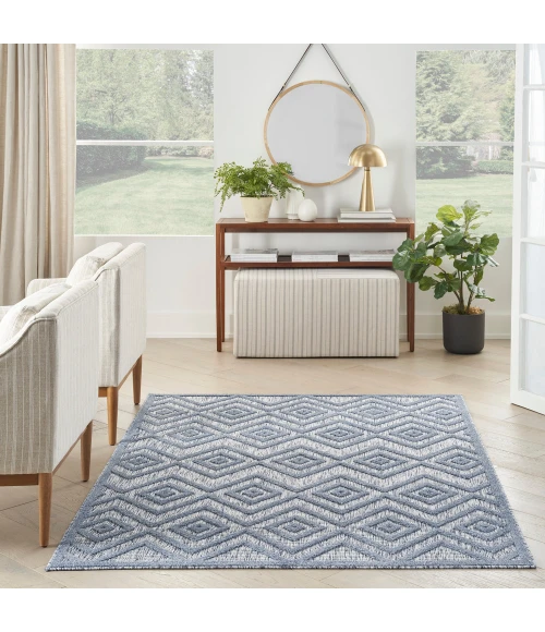 Nourison Versatile Area Rug NRV01 Denim Blue