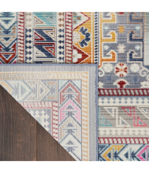 Nourison Vintage Kashan Area Rug VKA06-Grey/Multi