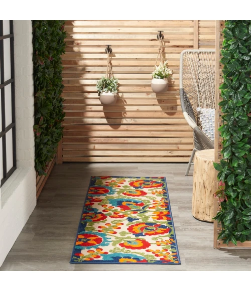 Nourison Aloha Runner Area Rug ALH17-Multicolor