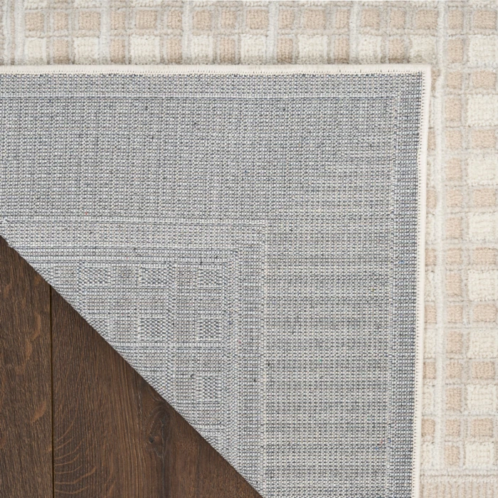 Nourison Home Nordic Beige NRC03 4 ft. X 6 ft. Rectangle Rug