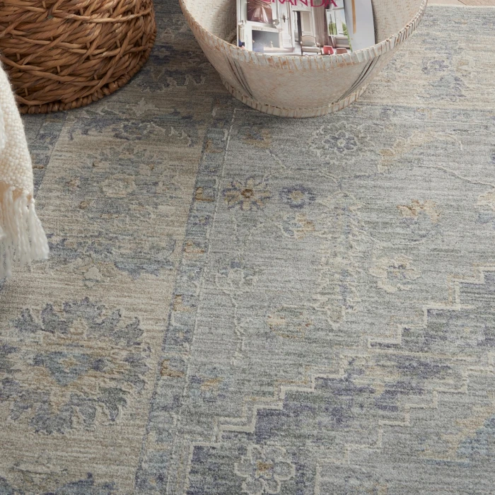 Nourison Infinite Grey IFT02 8 ft. X 10 ft. Rect. Rug