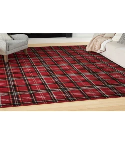 Nourison Home Grafix GRF03 Red 9 ft. X 12 ft. Area Rug